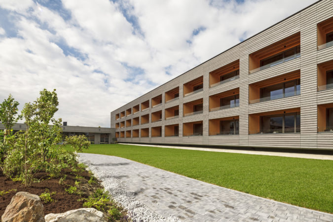 Außenansicht Gartengebäude Reschenhof (c) Christian Wöckinger